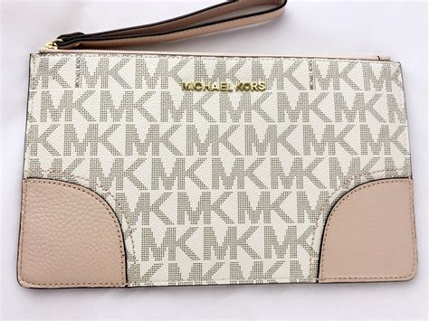 michael kors pink wallet ebay|Michael Kors purses vanilla pink.